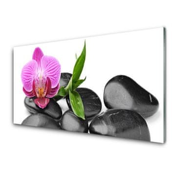 tulup.si Slika na akrilnem steklu Flower stones art 2 obešalnika