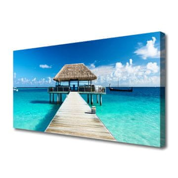 tulup.si Slika na platnu Morje bridge arhitektura