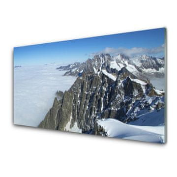 tulup.si Slika na akrilnem steklu Megla mountain landscape 4 obešalnika