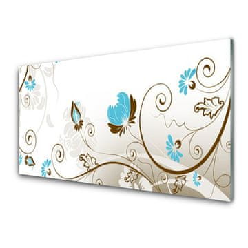 tulup.si Slika na steklu Abstrakcija graphics 2 obešalnika