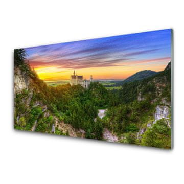 tulup.si Slika na akrilnem steklu Gora landscape 2 obešalnika