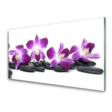 tulup.si Slika na akrilnem steklu Orchid cvet spa 2 obešalnika
