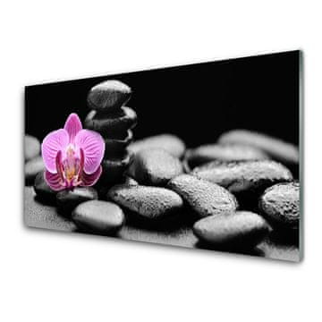 tulup.si Slika na akrilnem steklu Flower stones art 4 obešalnika