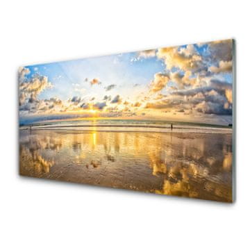 tulup.si Slika na akrilnem steklu Morska krajina 2 obešalnika