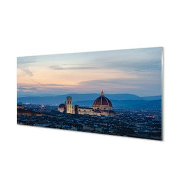 tulup.si Slika na akrilnem steklu Italija katedrala panorama noč 2 obešalnika