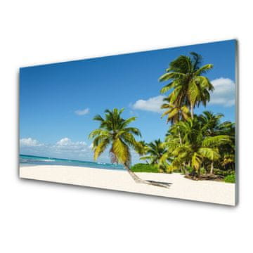 tulup.si Zidna obloga za kuhinju Palm beach sea landscape