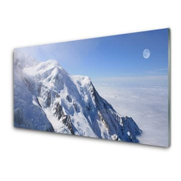 tulup.si Steklena slika Gora landscape 4 obešalnika