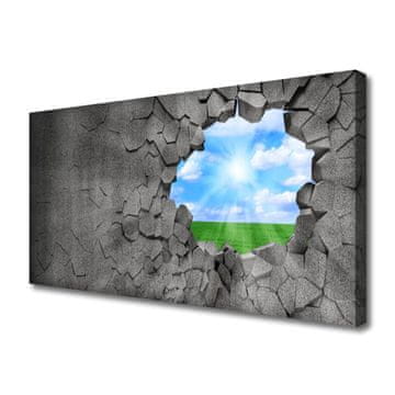 tulup.si Slika na platnu Hole razpokan wall