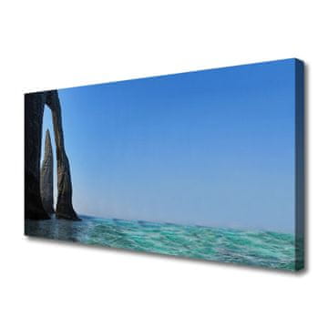 tulup.si Slika na platnu Sea rock landscape