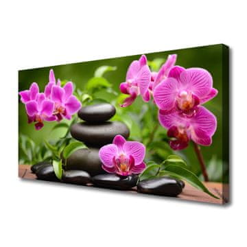 tulup.si Slika na platnu Flower stones art