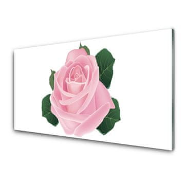 tulup.si Slika na akrilnem steklu Rose flower rastlin narava 2 obešalnika