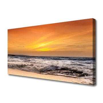 tulup.si Slika na platnu Sun sea waves landscape