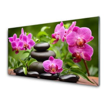 tulup.si Slika na akrilnem steklu Flower stones art 2 obešalnika