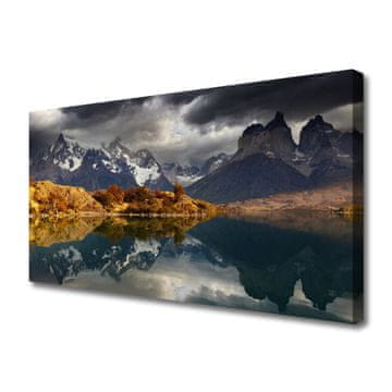 tulup.si Slika na platnu Mountain lake landscape