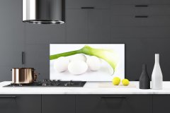 tulup.si Stenska plošča za kuhinjo Egg na wall 100x50 cm