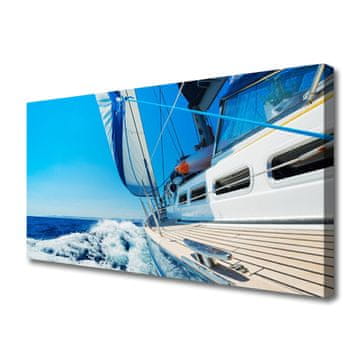 tulup.si Slika na platnu Čoln sea landscape