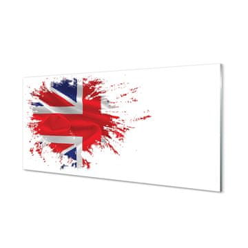tulup.si Slika na akrilnem steklu Zastava velike britanije 4 obešalnika