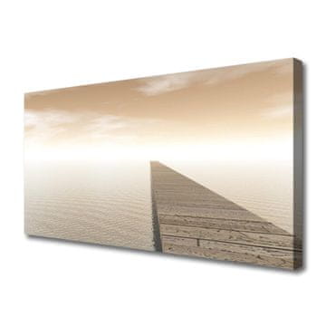 tulup.si Slika na platnu Morje pier arhitektura