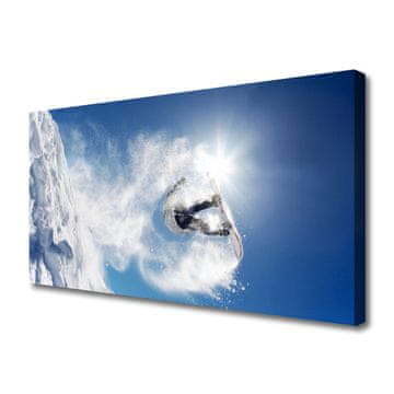 tulup.si Slika na platnu Deskanje na snegu zimska snow sports