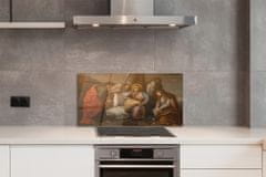 tulup.si Stenska plošča za kuhinjo Križan jezus 120x60 cm