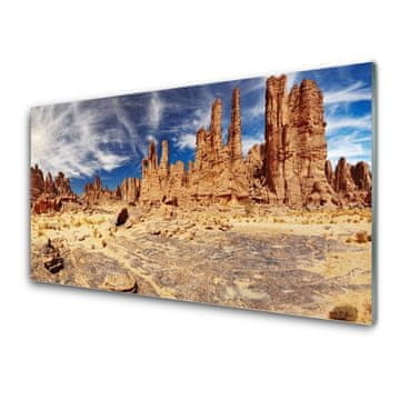tulup.si Slika na akrilnem steklu Pokrajina desert sand 2 obešalnika