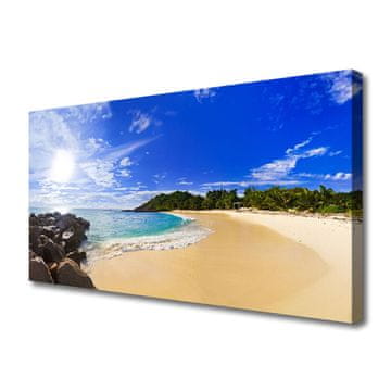 tulup.si Slika na platnu Sun sea beach landscape