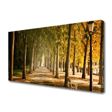 tulup.si Slika na platnu Alley park landscape