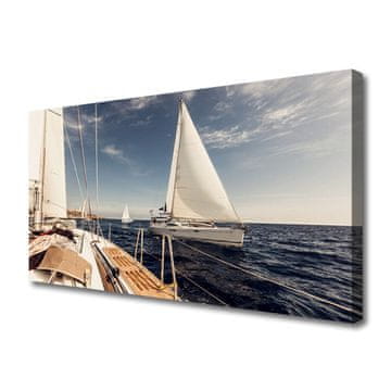 tulup.si Slika na platnu Čoln sea landscape