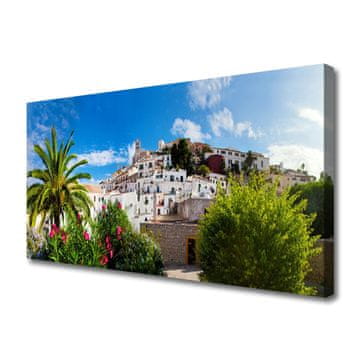 tulup.si Slika na platnu Palma mesto pokrajina