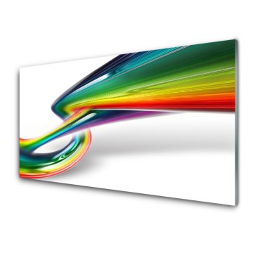 tulup.si Slika na akrilnem steklu Povzetek rainbow art 2 obešalnika