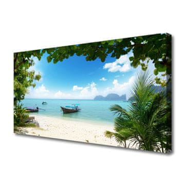 tulup.si Slika na platnu Čoln sea landscape