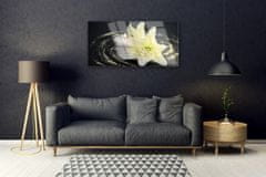 Slika na steklu Narava cvet rastlina 120x60 cm 2 obešalnika