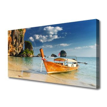 tulup.si Slika na platnu Čoln sea landscape