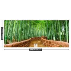 tulup.si Fototapeta Bambusa gozd Tapeta 250x104 cm