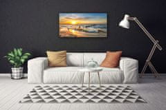 tulup.si Slika na platnu Sea sunset beach 100x50 cm