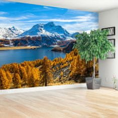 tulup.si Fototapeta Lake alpe Tapeta 250x104 cm