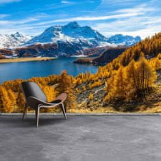 tulup.si Fototapeta Lake alpe Tapeta 250x104 cm