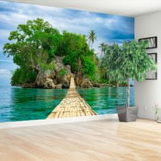tulup.si Fototapeta Otok bridge Tapeta 208x146 cm