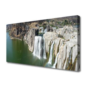 tulup.si Slika na platnu Slap lake landscape
