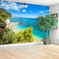 tulup.si Fototapeta Coast beach Samolepilne 250x104 cm