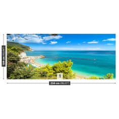 tulup.si Fototapeta Coast beach Samolepilne 250x104 cm