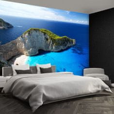 tulup.si Fototapeta Navagio plaža Samolepilne 104x70 cm