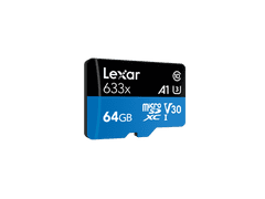 Lexar High-Performance 633x microSDXC kartica, 64 GB, UHS-I + adapter
