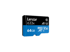 Lexar High-Performance 633x microSDXC kartica, 64 GB, UHS-I + adapter