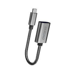 DUDAO L15M OTG adapter USB / Micro USB 2.0, siva