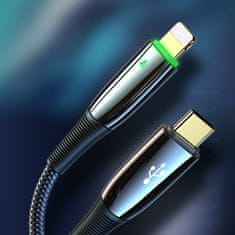 Dux Ducis K-IV kabel USB-C / Lightning PD 2A 18W 2m, črna