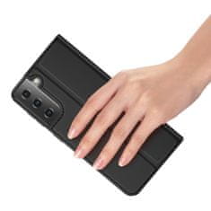 Dux Ducis Skin Pro knjižni usnjeni ovitek za Samsung Galaxy S21 Ultra 5G, črna