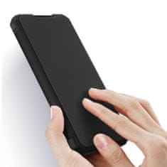 Dux Ducis Skin X knjižni usnjeni ovitek za Samsung Galaxy A42 5G, črna