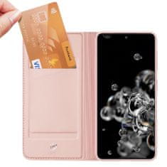 Dux Ducis Skin Pro knjižni usnjeni ovitek za Samsung Galaxy S21 Ultra 5G, roza