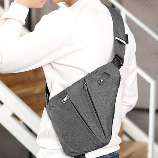 Netscroll Žepna torbica s pasom, ki varno nosi vse kar potrebujete na dosegu roke SuperBag (unisex)